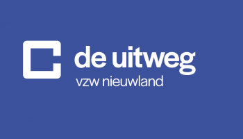 De Uitweg logo inverted - Nieuwland